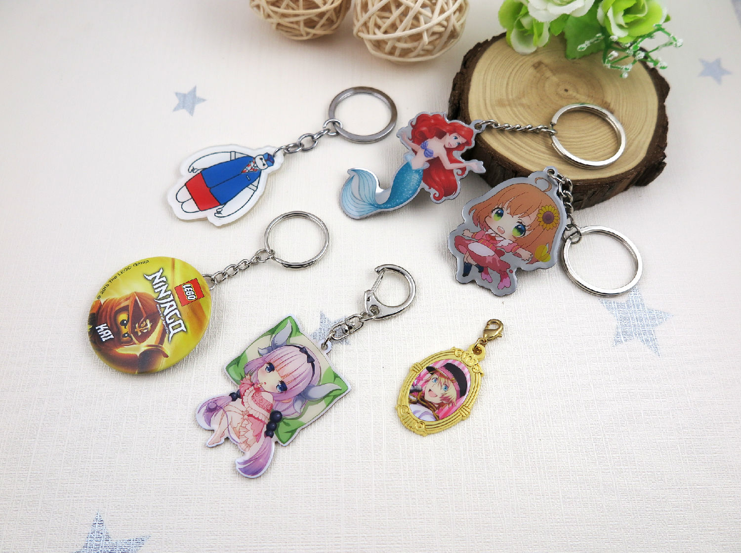 創(chuàng)意鑰匙扣飾品、掛件定制找源頭廠家東莞濟(jì)安