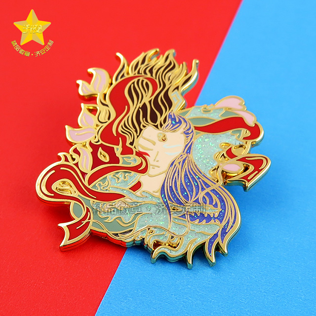 哪吒敖丙徽章,定制金屬徽章文創(chuàng)禮品、品牌禮贈品成為一種潮流趨勢