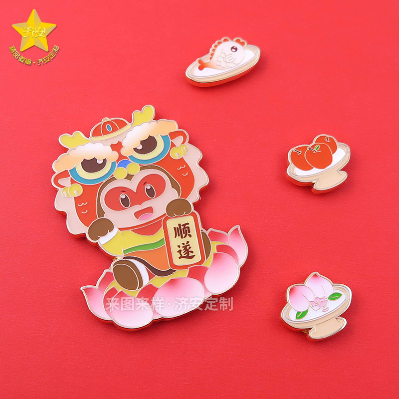 新年新氣象，冰箱貼、紀念章文創(chuàng)禮品讓年味提前來敲門！西游樂園新年祝福冰箱貼