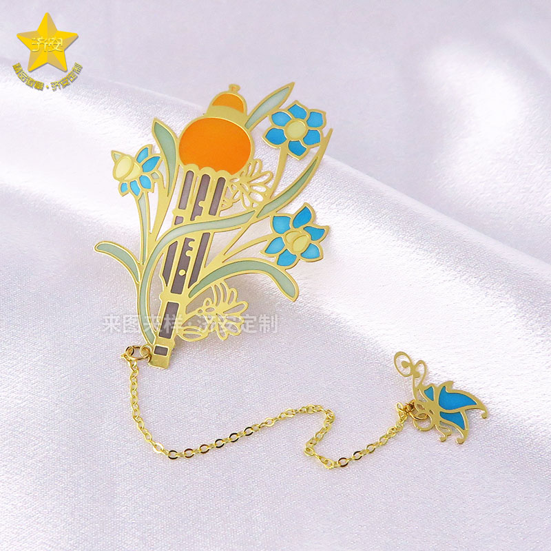 春日之約，濟(jì)安徽章定制工廠還有冰箱貼、鑰匙扣、書(shū)簽！