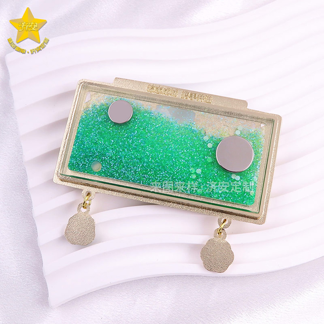 端午文創(chuàng)禮物：濟(jì)安賽龍舟金屬滑軌流沙冰箱貼