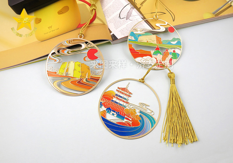 敦煌主題系列金屬書簽定制案例：千年敦煌文化的現(xiàn)代演繹！