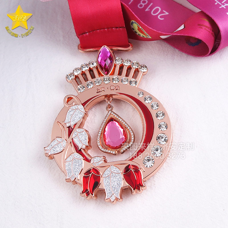 鑲鉆獎(jiǎng)牌定做