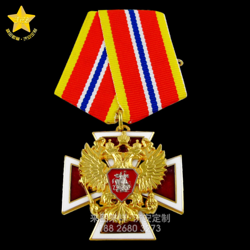 多片式組合琺瑯勛章定制