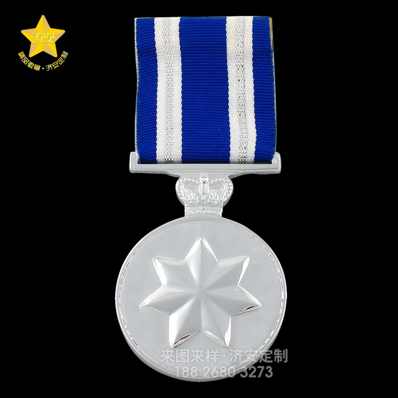 純銀功勛章定制