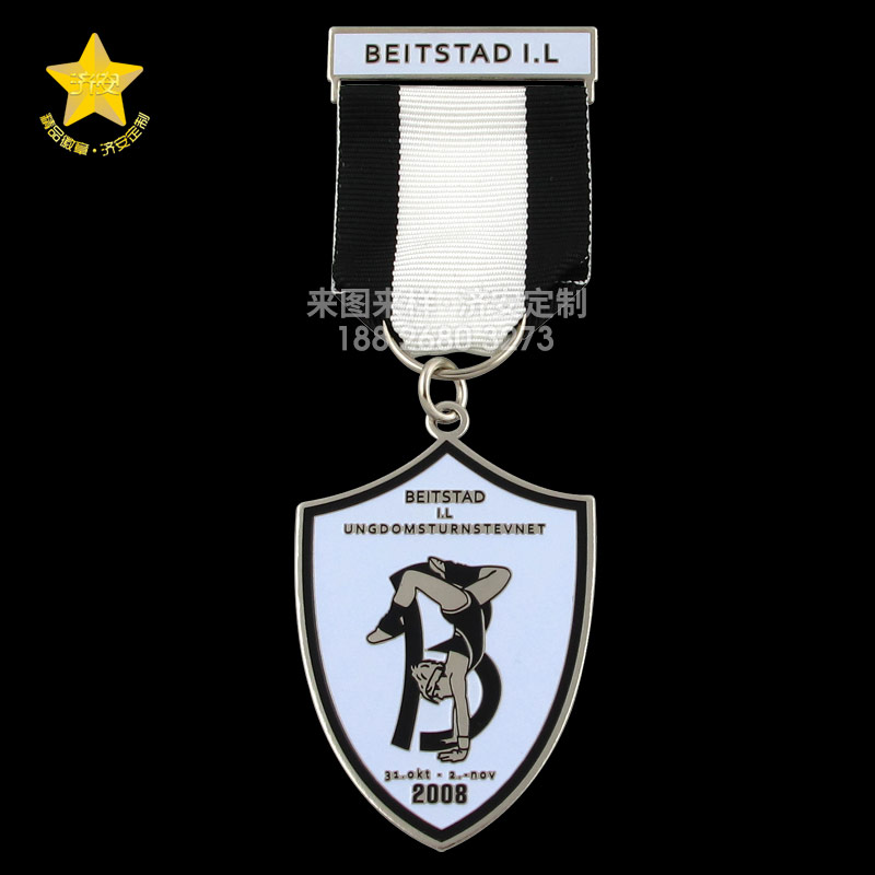 外國仿琺瑯勛章定制