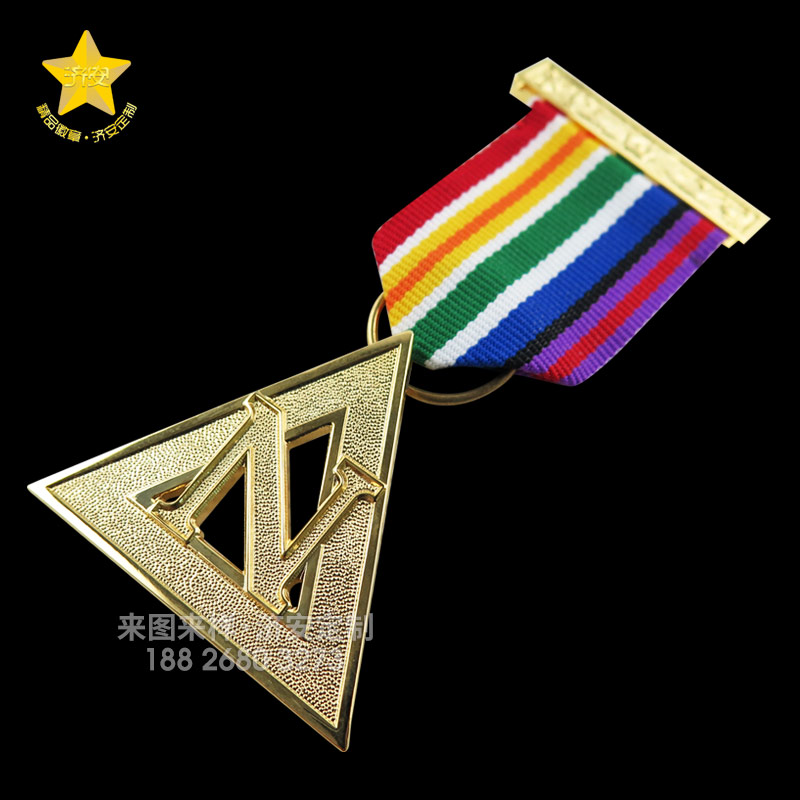 鏤空金屬勛章定制