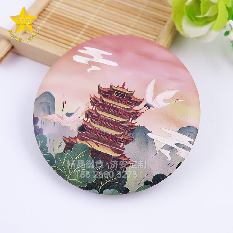 旅游景點(diǎn)馬口鐵徽章定制，冰箱貼+開瓶器