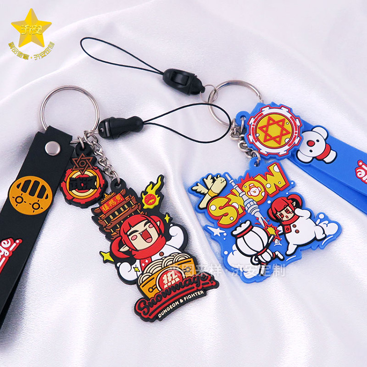 動漫IP周邊定制軟膠鑰匙扣,動漫聯(lián)名黃鶴樓旅游紀念鑰匙扣 動漫IP周邊定制軟膠鑰匙扣,動漫聯(lián)名黃鶴樓旅游紀念鑰匙扣