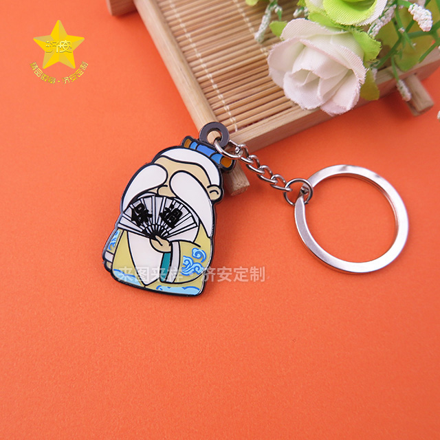 孔子廟鑰匙扣定制，逢考必過祝福鑰匙扣定做