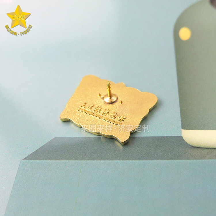 青銅面具金屬徽章定制分享,歷史展覽館博物館紀(jì)念胸章