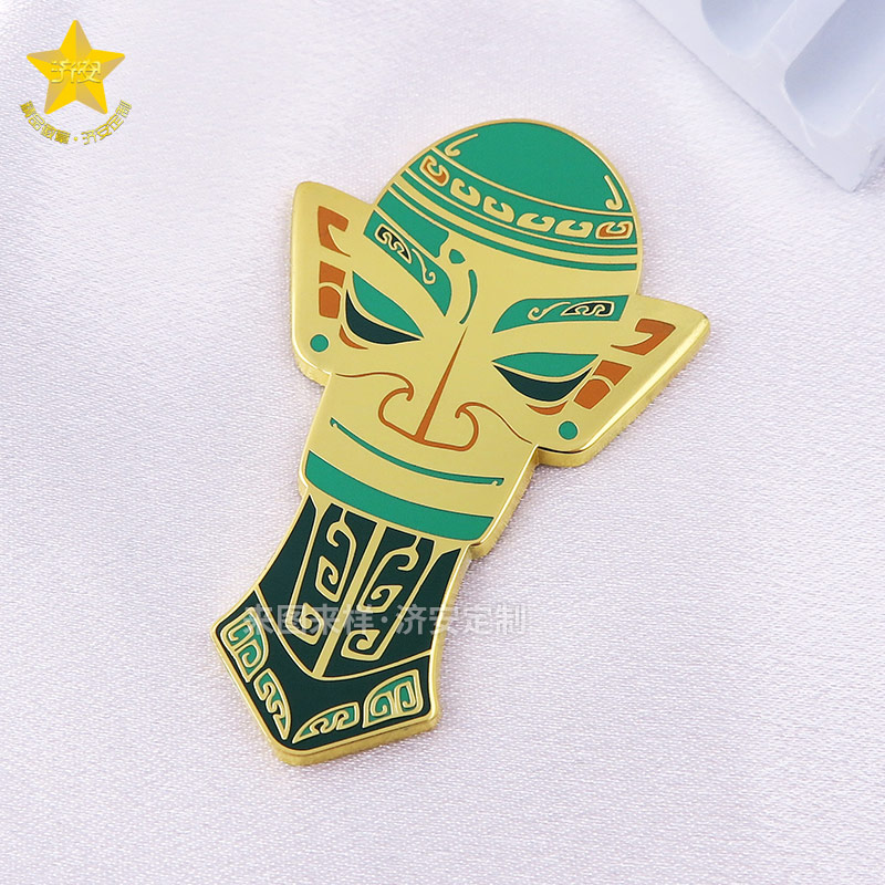 歷史博物館青銅面具冰箱貼定制,旅游景點(diǎn)金屬磁吸制作廠家 歷史博物館青銅面具冰箱貼定制,旅游景點(diǎn)金屬磁吸制作廠家