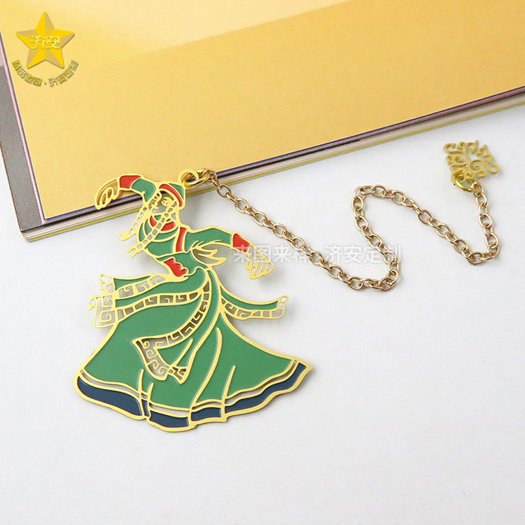 內(nèi)蒙古民族風旅游書簽、金屬鏤空書簽，一份珍貴的旅行紀念！