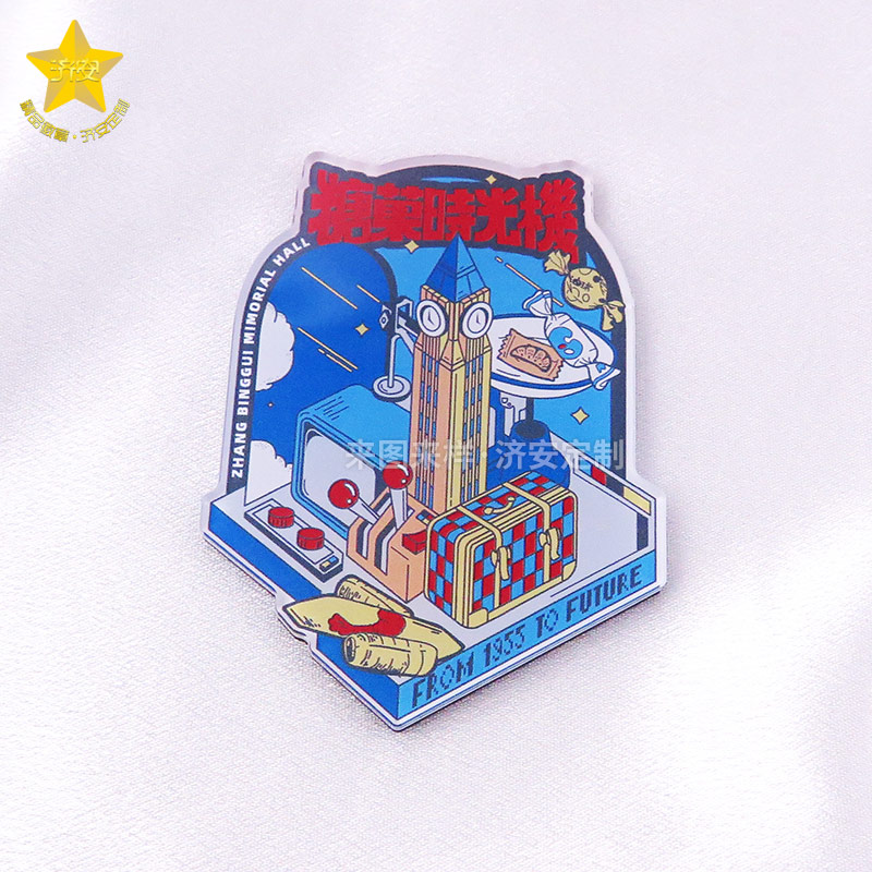 亞克力冰箱貼定制，糖果時機光文創(chuàng)冰箱貼