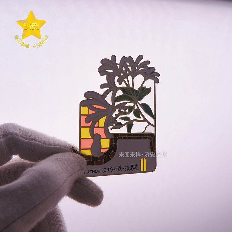 旅游景點(diǎn)透明漆書簽冰箱貼