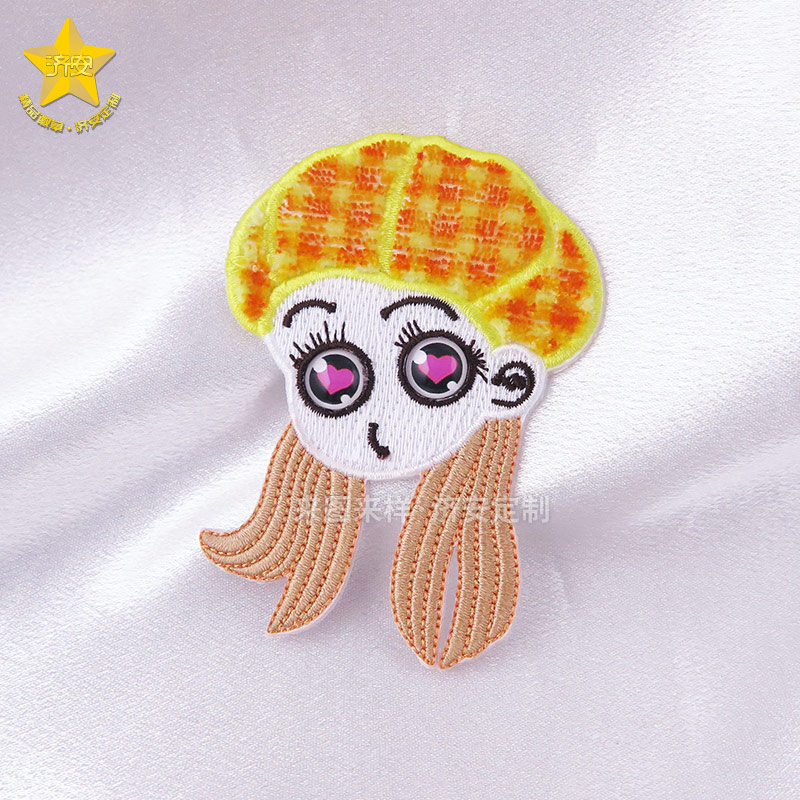 牙刷繡+刺繡工藝冰箱貼定制