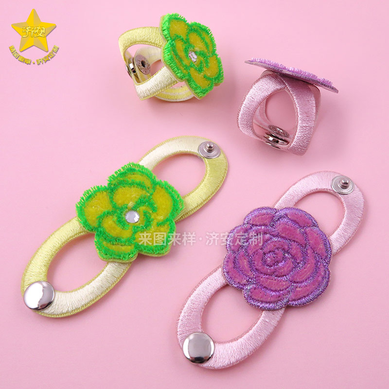 多功能刺繡扣定制