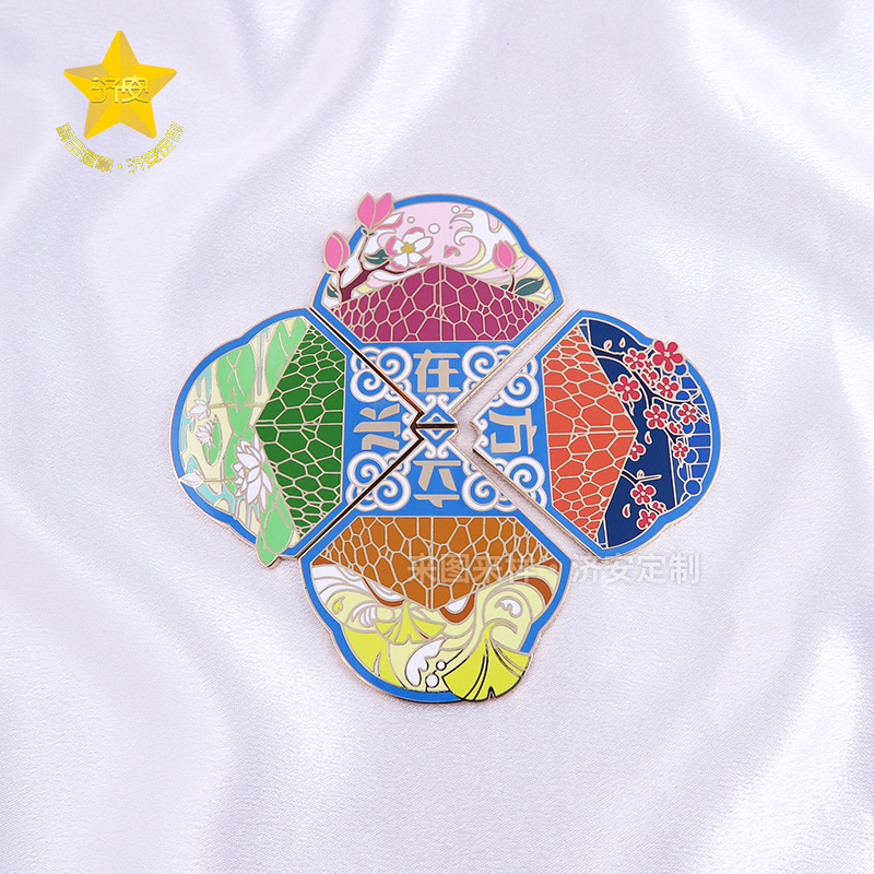 水立方四季拼圖冰箱貼！濟(jì)安源頭工廠助你把四季美景“貼”回家