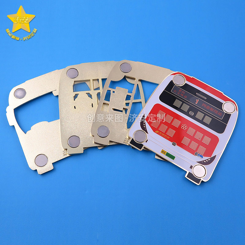 北京公交1路四層金屬冰箱貼 老北京記憶文創(chuàng)伴手禮 北京公交1路四層金屬冰箱貼 老北京記憶文創(chuàng)伴手禮