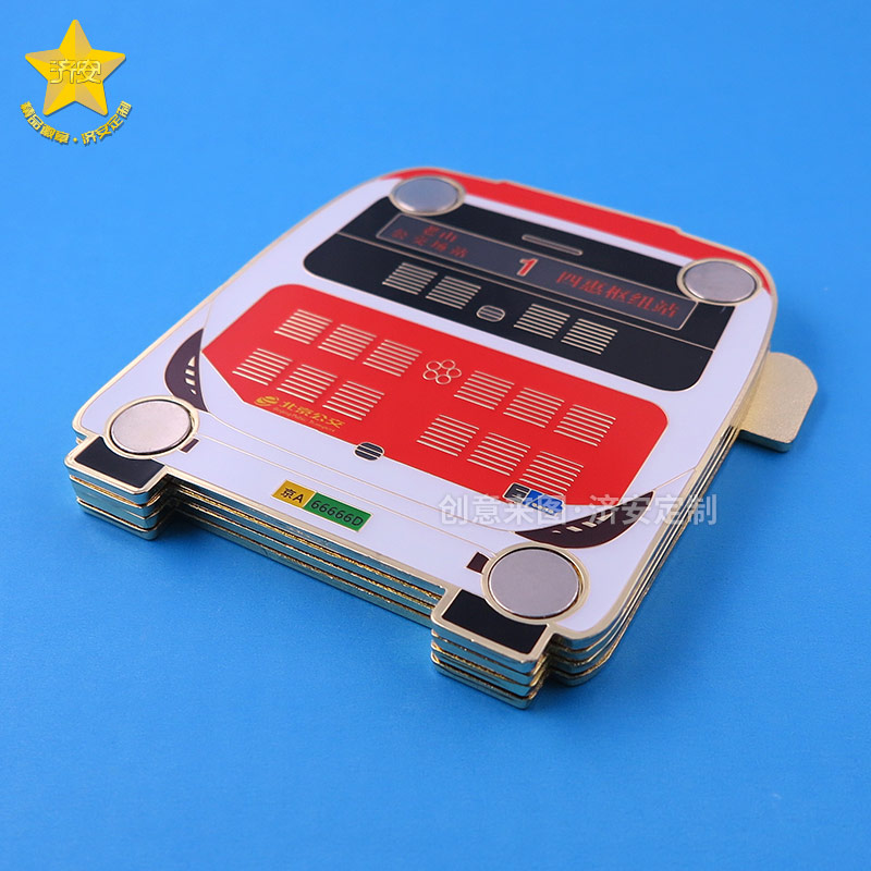 北京公交1路四層金屬冰箱貼 老北京記憶文創(chuàng)伴手禮 北京公交1路四層金屬冰箱貼 老北京記憶文創(chuàng)伴手禮