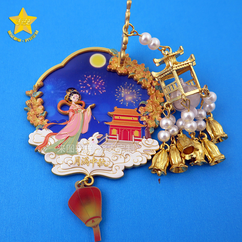 光柵冰箱貼真的在“放煙花”！中秋節(jié)日禮品文創(chuàng)冰箱貼太有創(chuàng)意了