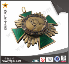 仿琺瑯獎牌制作，金屬獎牌定制