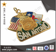 銅質(zhì)仿琺瑯徽章訂做