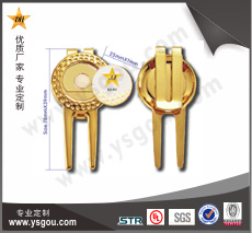 銅質(zhì)高爾夫果嶺叉JJ-01