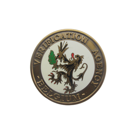 銅質(zhì)仿琺瑯高品質(zhì)紀念章