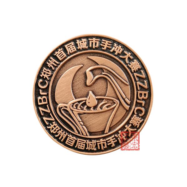 手沖大賽徽章，徽章定制，比賽徽章