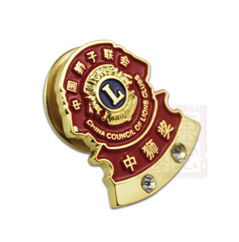 中國獅子聯(lián)會徽章定做