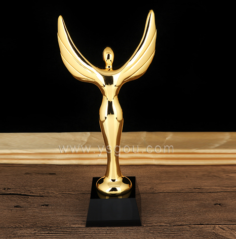 小飛人金屬獎杯制作廠家