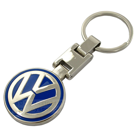 精美金屬車標(biāo)鑰匙扣定做廠家