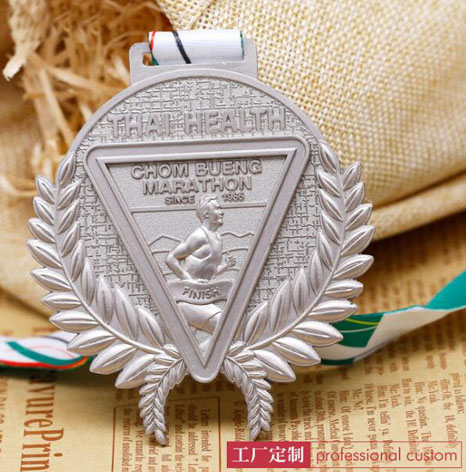 馬拉松比賽銀牌,銀獎(jiǎng)牌生產(chǎn)廠家