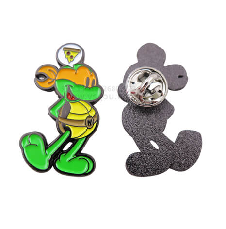 可愛米老鼠卡通徽章,烤漆徽章生產(chǎn)廠家