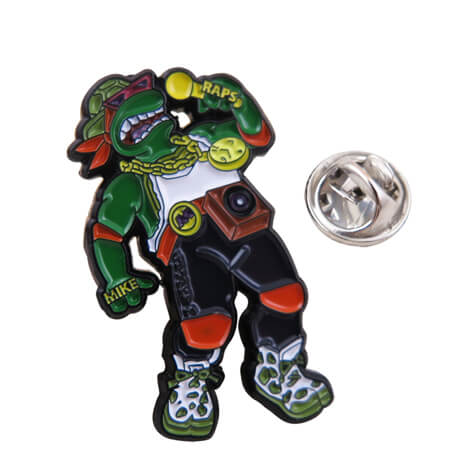 忍者神龜徽章,電影形象胸徽定制廠家