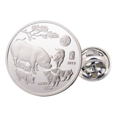 純銀徽章,銀徽章定制,企業(yè)銀徽章制作