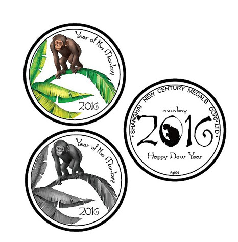 生肖紀念章,生肖賀歲紀念章,銀紀念章