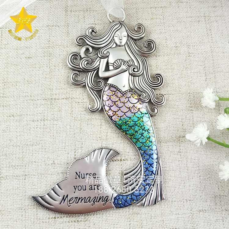 創(chuàng)意美人魚鑰匙扣掛件個(gè)性飾品