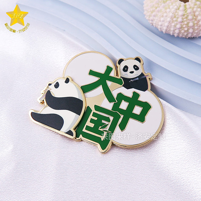 熊貓滾滾旋轉(zhuǎn)冰箱貼旅游景區(qū)紀(jì)念