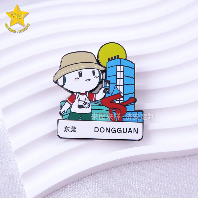 OPPO吉祥物金屬徽章傳遞品牌形象